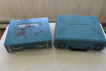 2 Vintage Makita Hard Tool Cases Empty Just The Cases