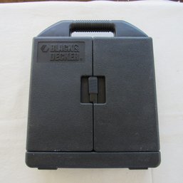 Black & Decker 100-pc Home Tool Kit Drill Bits Screwdriver And Drill Set Plus