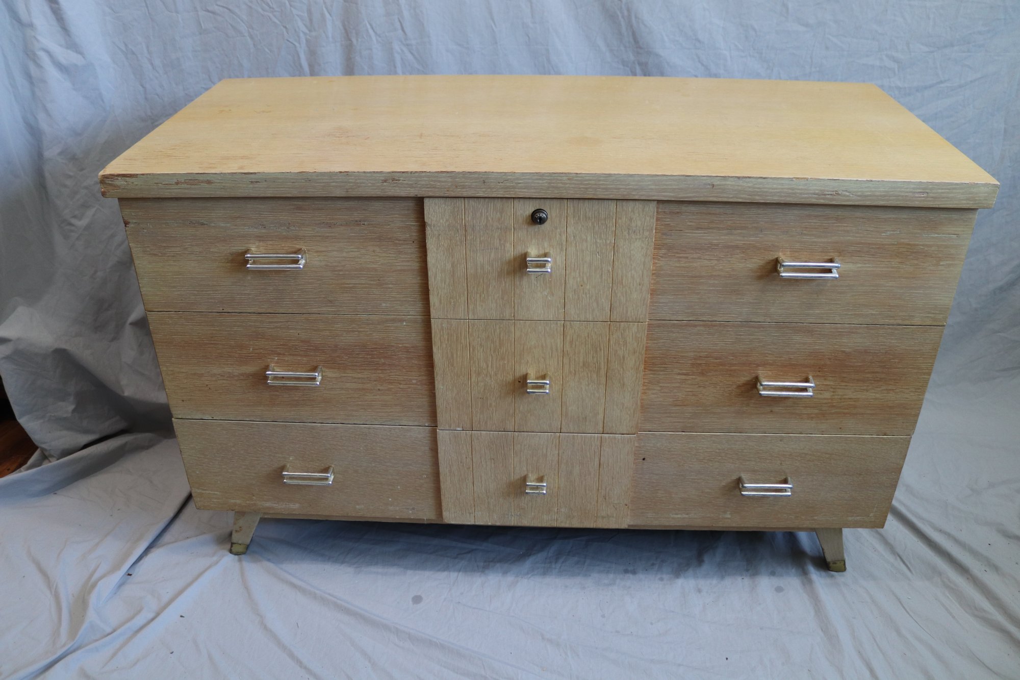 Mid-Century Lane Cedar Chest Dresser (1955, Style 3213) Blonde