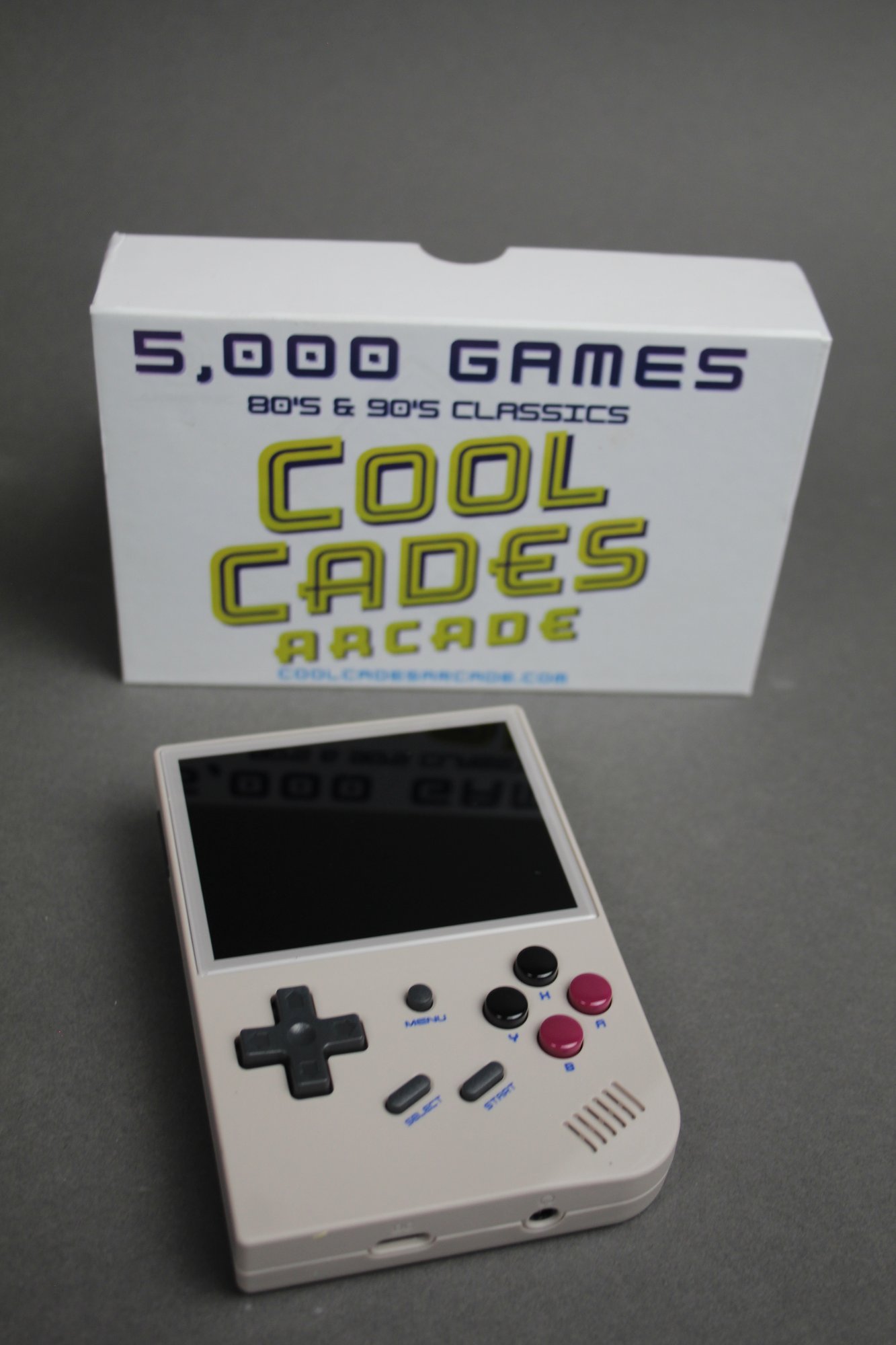 Cool Cades Arcade Retro Handheld Console 5,000 Classic Games, 80s & 90s ...