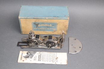 Famous Buttonhole Worker Attachment With Box & Instructions