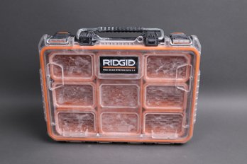 RIDGID Pro Gear System Gen 2.0 Organizer  Modular Tool Storage Box W/ Removable Bins