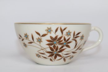 Lenox Starlight X-302 Pattern Teacup Set Of 2 Vintage Elegance In Fine China