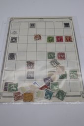 Charming Collection Of Vintage Swedish Stamps  Early To Mid 20th Century Philatelic Variety