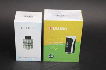 Eleaf ELLO S Atomizer  IKuu I80 80W Box Mod Combo  New In Box, Authentic Eleaf Vape Hardware
