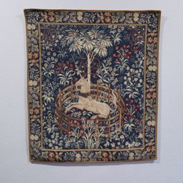 Tapisserie DHalluin La Licorne Captive Unicorn Wall Tapestry  96x78cm  French Medieval