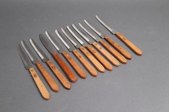 Set Of 12 BRANDWARE Japan Steak Knives