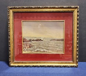 (BV51) Lot Of (3) Oil Paintings On Board By European Artist N. Di Domia (Framed & Matted)