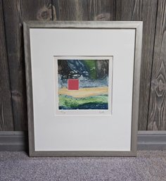 (6) Vintage #4/175 Signed Colored Lithograph By 'EUH'