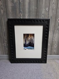 (22) Vintage Photograph By 'Paul Borzelleca' Big Heavy Black Frame