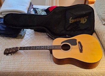 (88) Ibanez Performance Series Acoustic Guitar, Specific Model PF3 W/Case