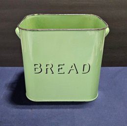 (KG101) Heavy Antique Bread Box (No Lid) Great Decorative Peice.