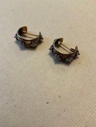 (H04) 14 Kt Gold Earrings - 4.2 Dwt
