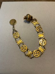 (H06) 14 Kt Gold Bracelet - 5.9 Dwt