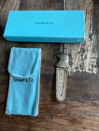 (MRS10) Tiffany & Co Sterling Silver Eagle Bookmark W/Box - .46 Troy Oz