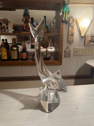 Glass Fish Statue