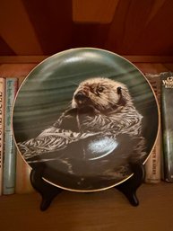 Otter Collectors Plate