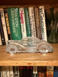 Glass Car Statue