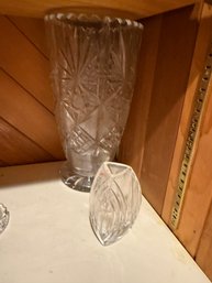 Cut Glass Vases