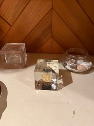 Vintage Glass Paperweights