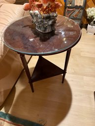Vintage Round Side Table