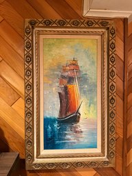 Nautical Art Framed Ship