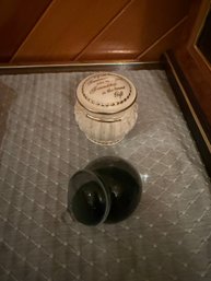 Trinket Box And Glass