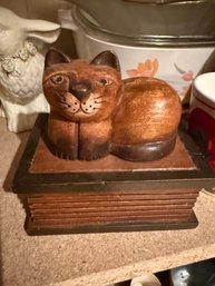 Cat Trinket Box