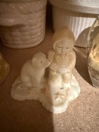 Statue - Polar Bear & Girl