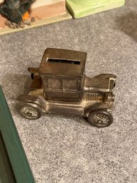 Metal Car Bank