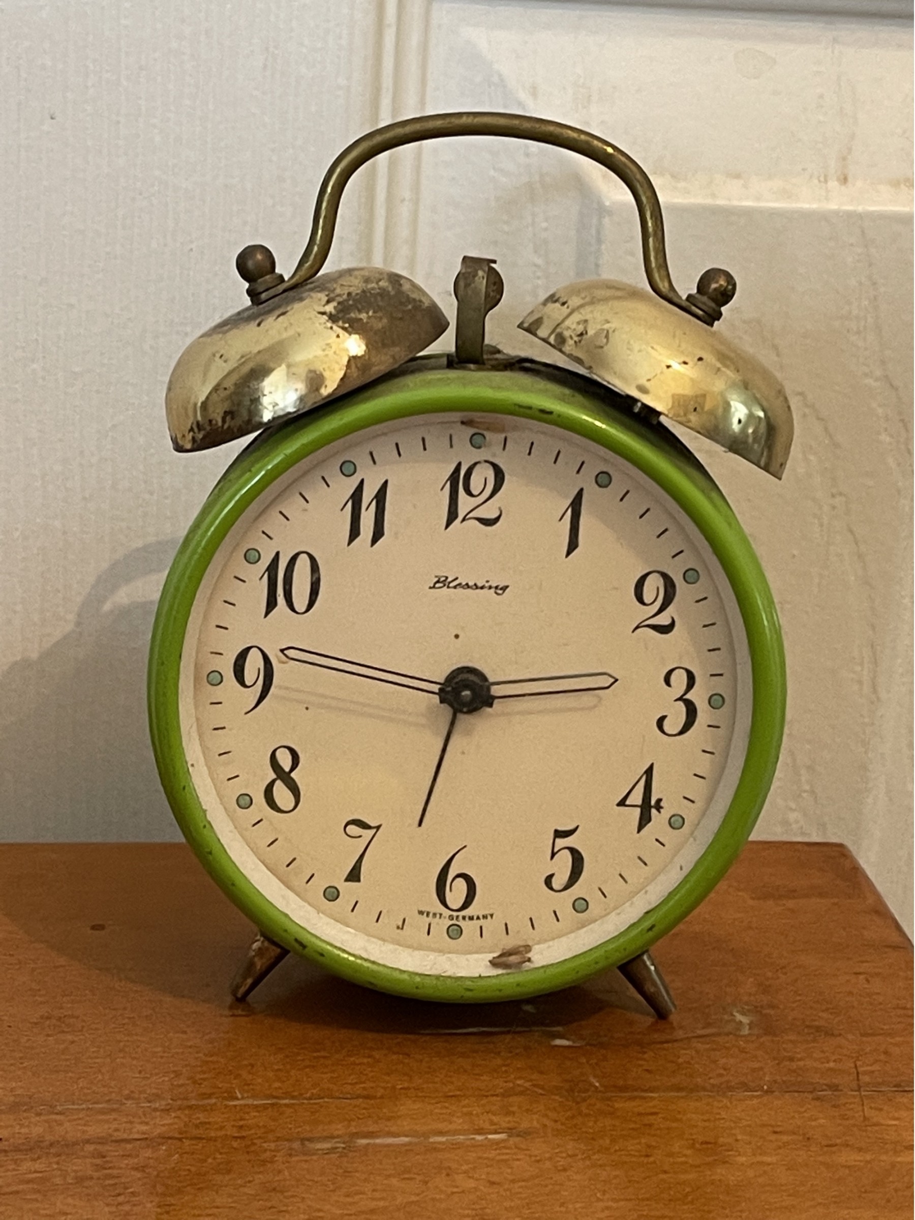 Vintage West German Blessing Alarm Clock #5076 | Auctionninja.com