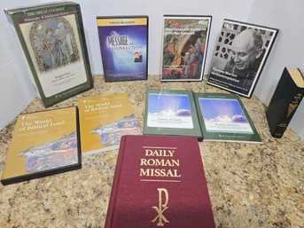 Collection Of Religious Books, Cds & Dvds