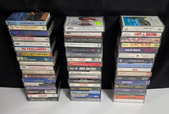 Collection Of Cassette Tapes