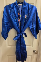 Vintage Chinese Or Japanese Silk Kimono Robe