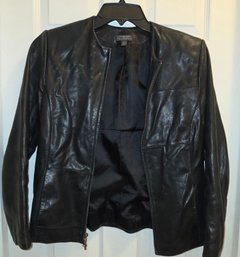 Black Leather Jacket Size 4
