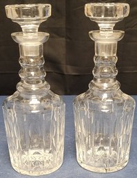 2 Glass Decanters