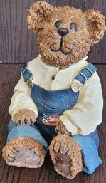 Boyds Bears Resin Franklin's A Penny Saved