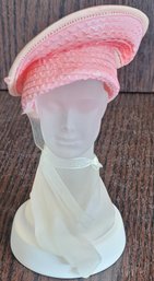 Just The Right Style 1999 Pink Hat Lady Frosted