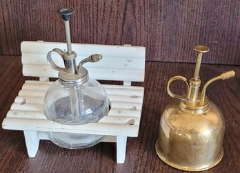 2 Vintage Spritzer Bottles