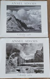 2 Vintage Ansel Adams Calendar