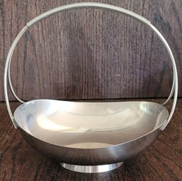 Stainless Steel Bowl With Wrapped Handle