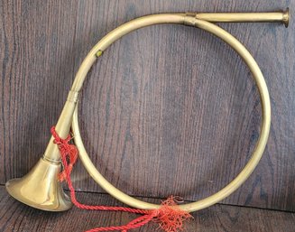 Large Brass French Horn Hand Crafted