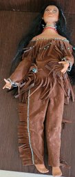 Native American Porcelain Doll