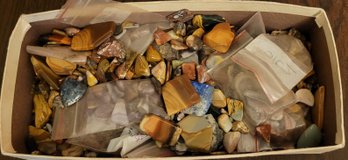 Box Of Polished Rocks