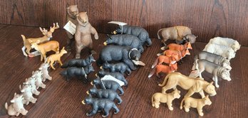 Wild Life Hard Plastic Toys