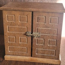 Vintage Jewelry Wooden Box