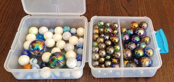 Container Of Marbles
