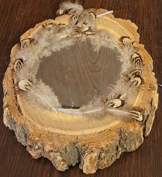 Small Wood Mirror