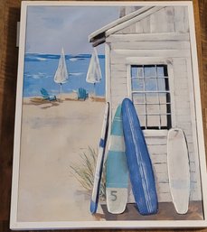 Coastal Themed Canvas Picture
