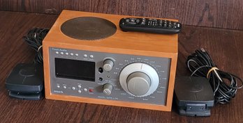 Tivoli Audio Model Satellite Sirius/aM/FM Desk-Brown